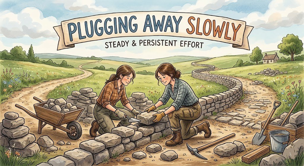 idiom for slow