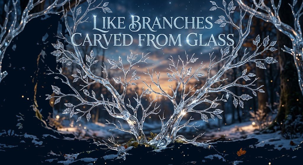 snow simile