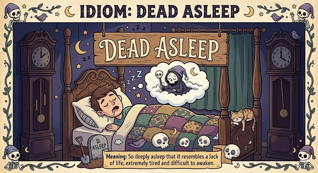 idiom for sleep