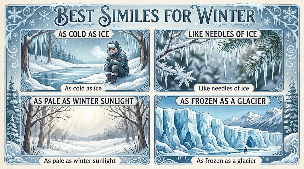 Similes for winter