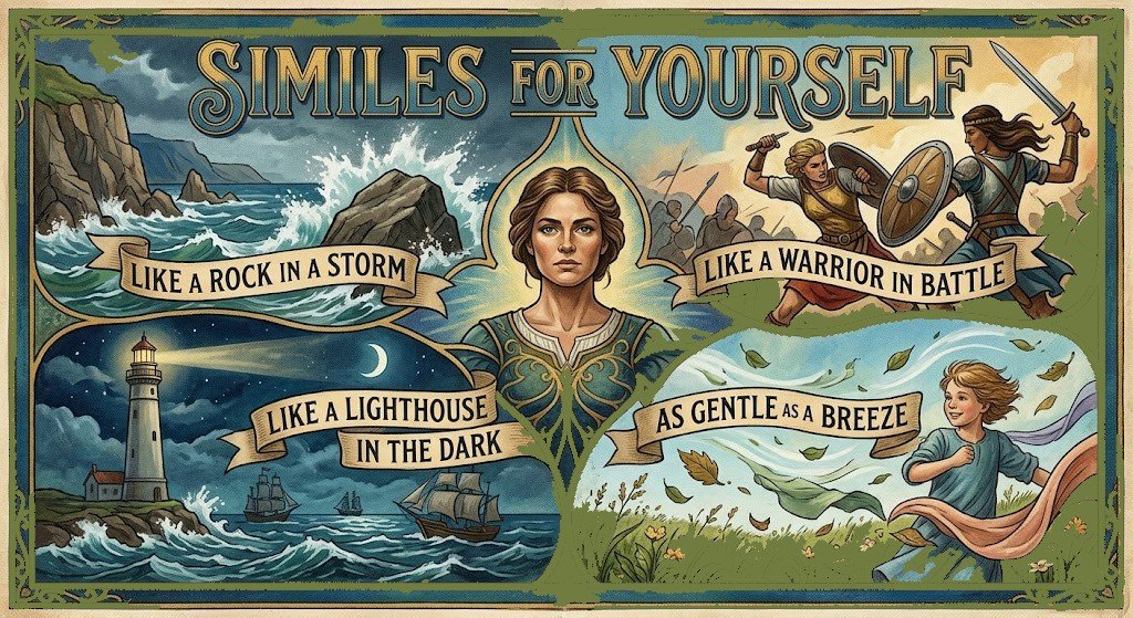 similes to describe yourself