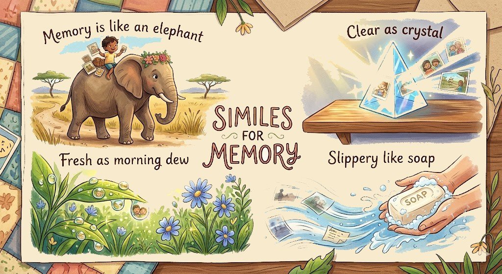similes for memory