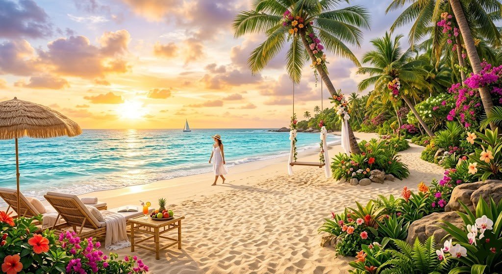 metaphors about the beach