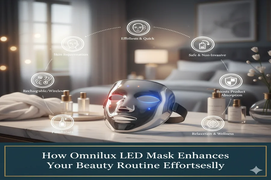 How Omnilux LED Mask Enhances Your Beauty Routine