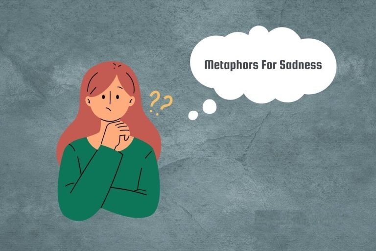 Metaphors for sadness