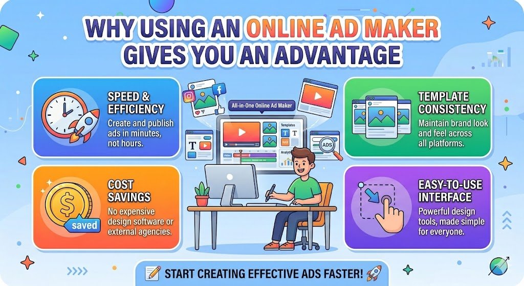 Why Using an Online Ad Maker Gives You an Advantage