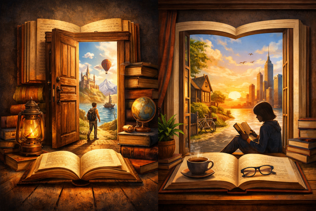 Books are windows to new perspectives