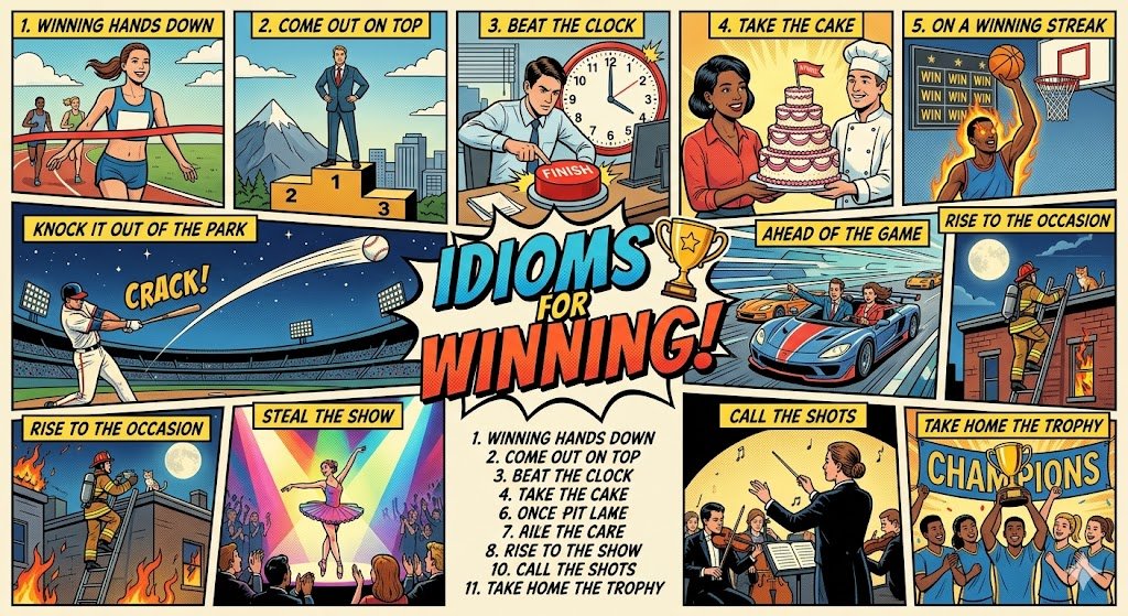 Idioms about winning