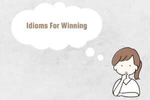 Idioms for winning