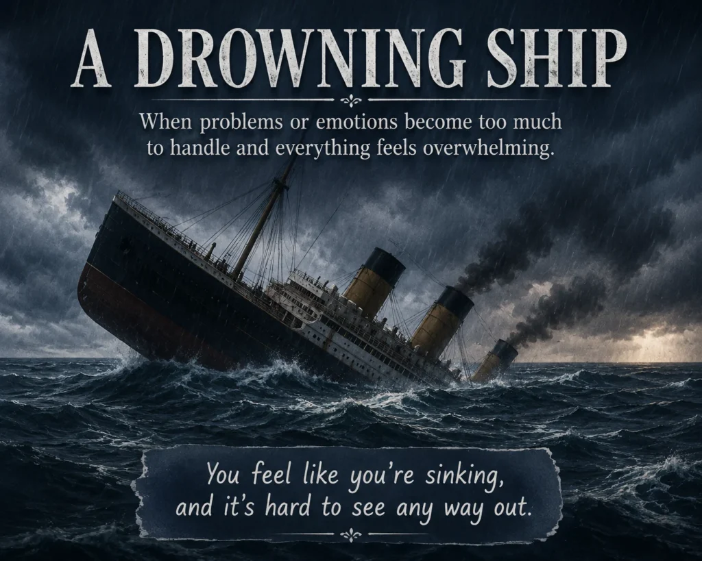 Sad metaphor