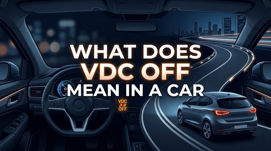 What Does VDC Off mean in a car