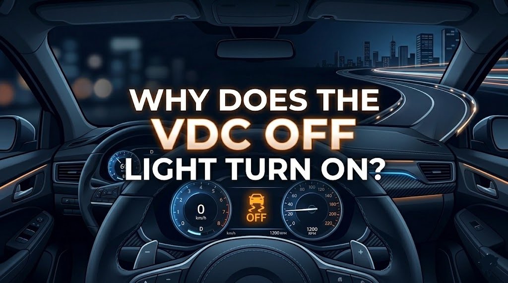 VDC Off light on
