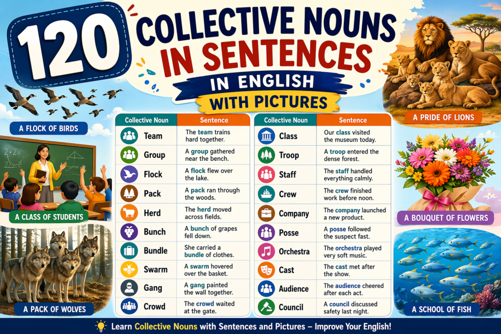 Collective nouns examples