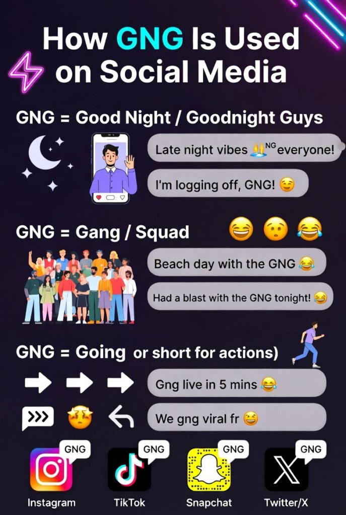 How GNG Is Used on Social Media