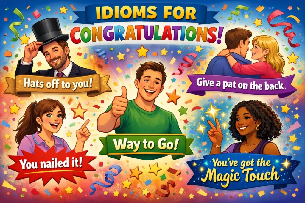Idioms for Congratulations