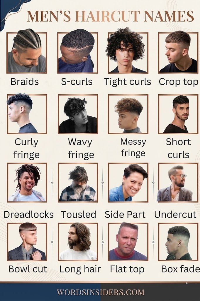 Haircut style names