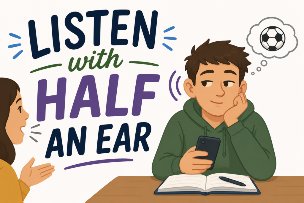 Ear idiom