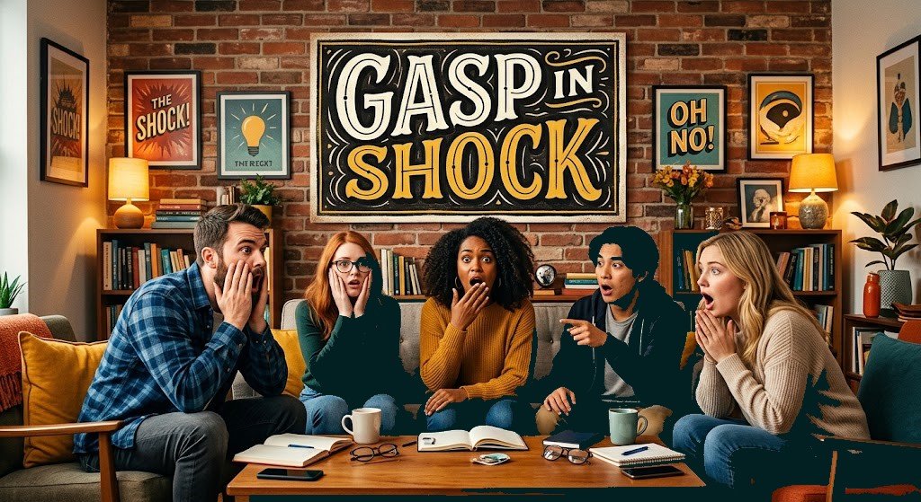 shocked idiom