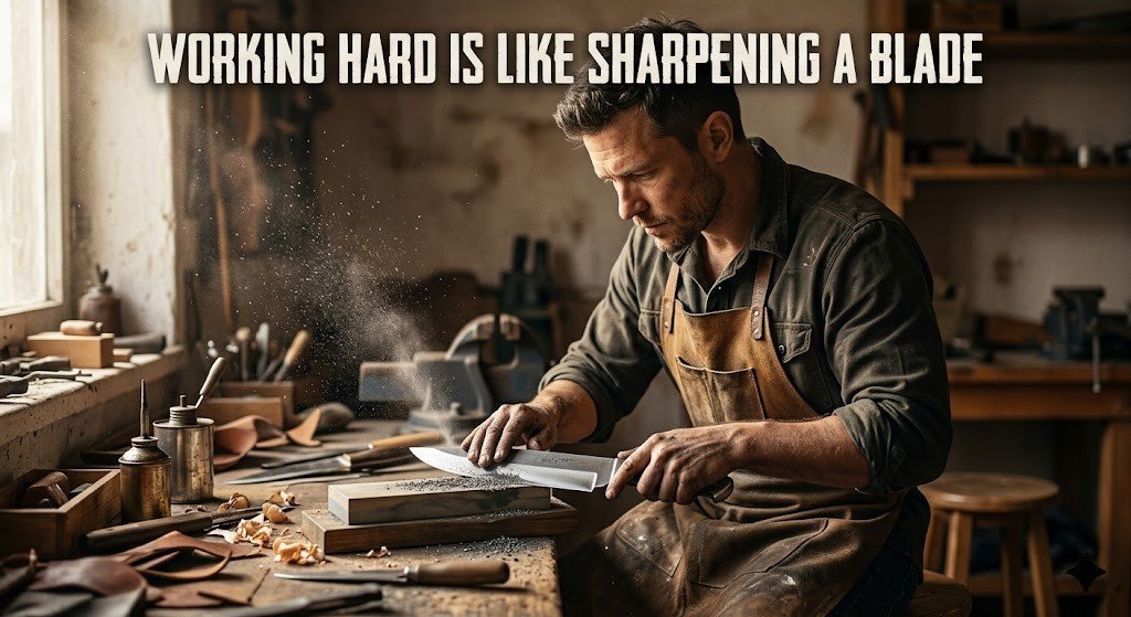 similes for hard working
