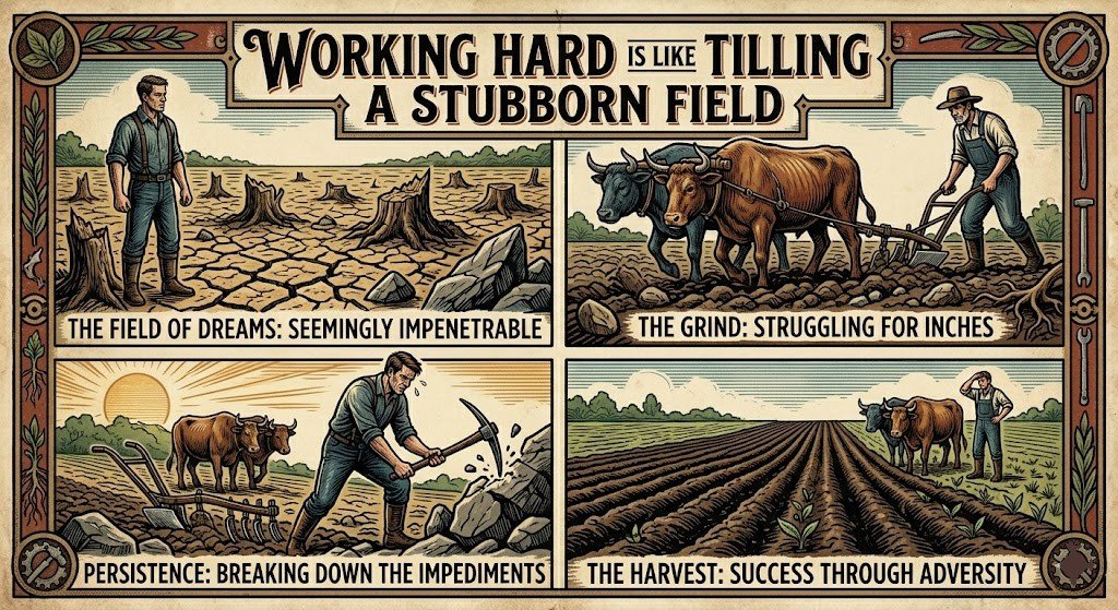simile for hard working