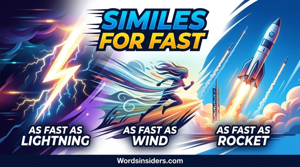 Similes for Fast