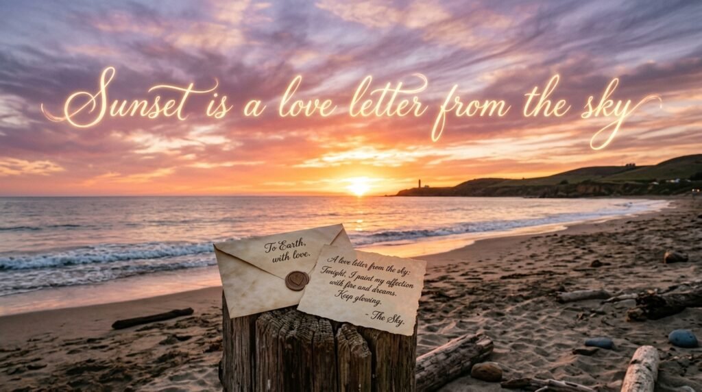 Metaphors for Sunset