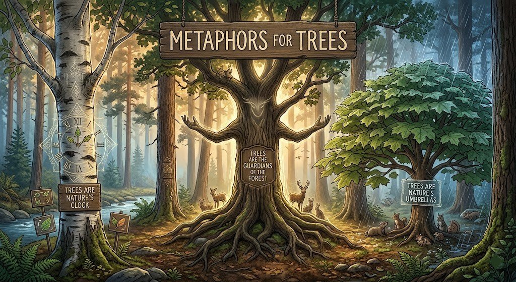 metaphors for trees