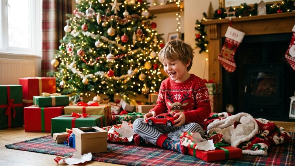 Christmas excitement for kids