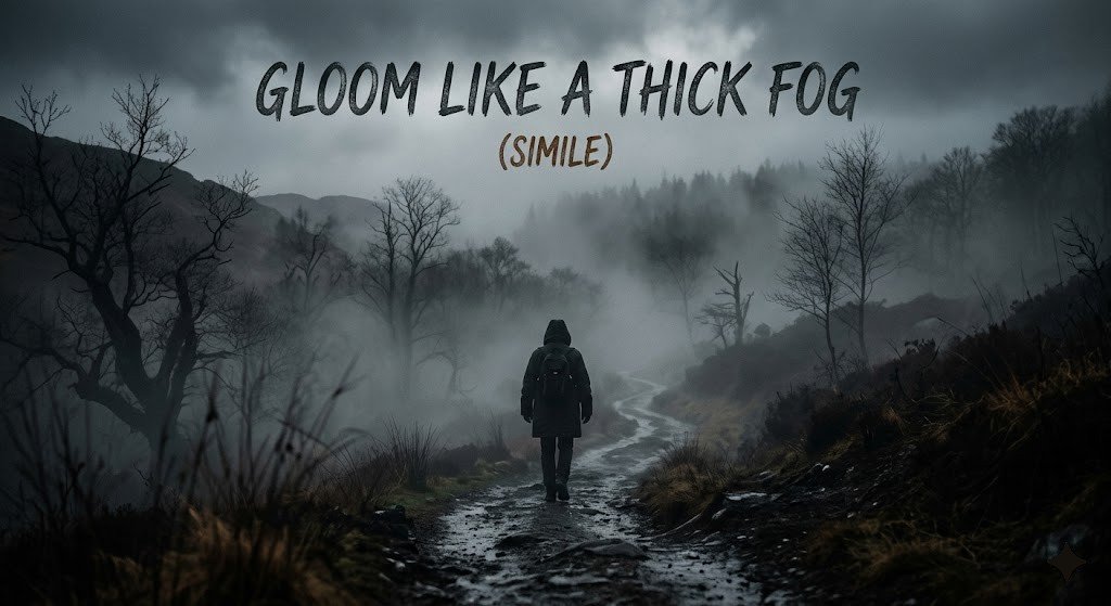 simile for sad